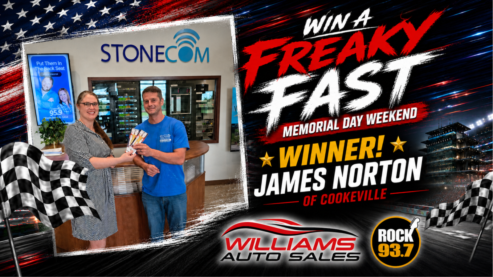 Freaky Fast Winner Web Slider