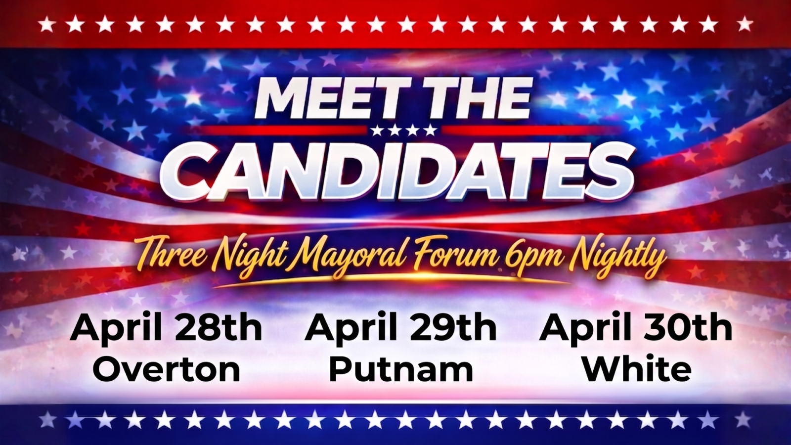 Meet The Candidates